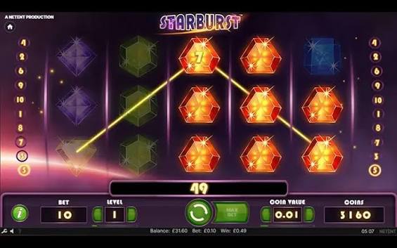 Oplev Starburst En Dansk Herlighed
